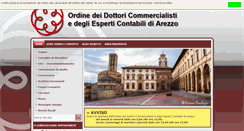 Desktop Screenshot of commercialistiarezzo.it